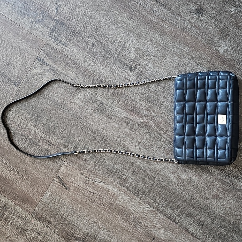 Kate Spade - Black Quilted Crossbody Bag - Picture 2 of 11
